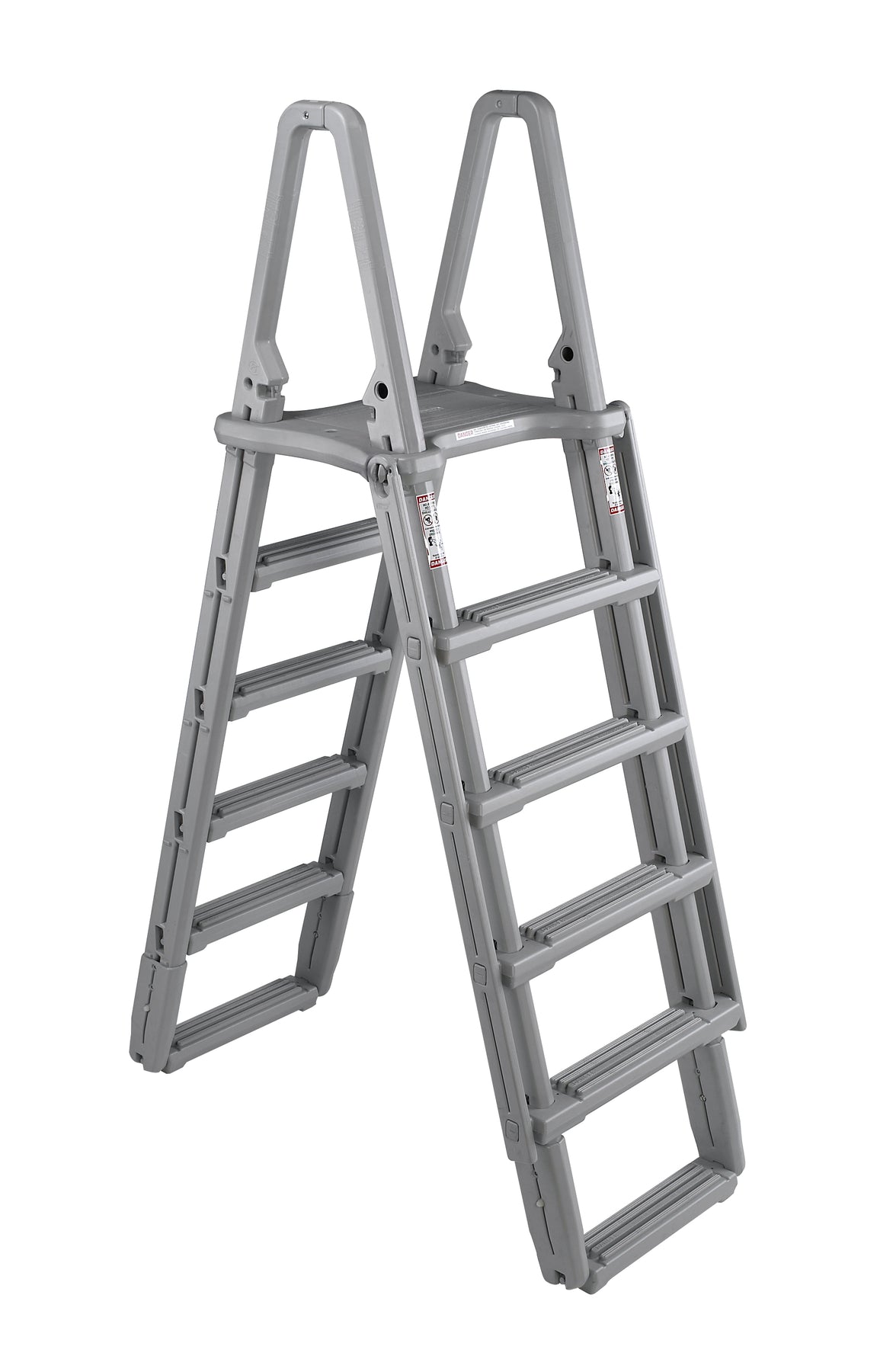 Confer Plastics 7100X Evolution 7100X A-Frame Ladder for 48"-54" Above Ground Pools