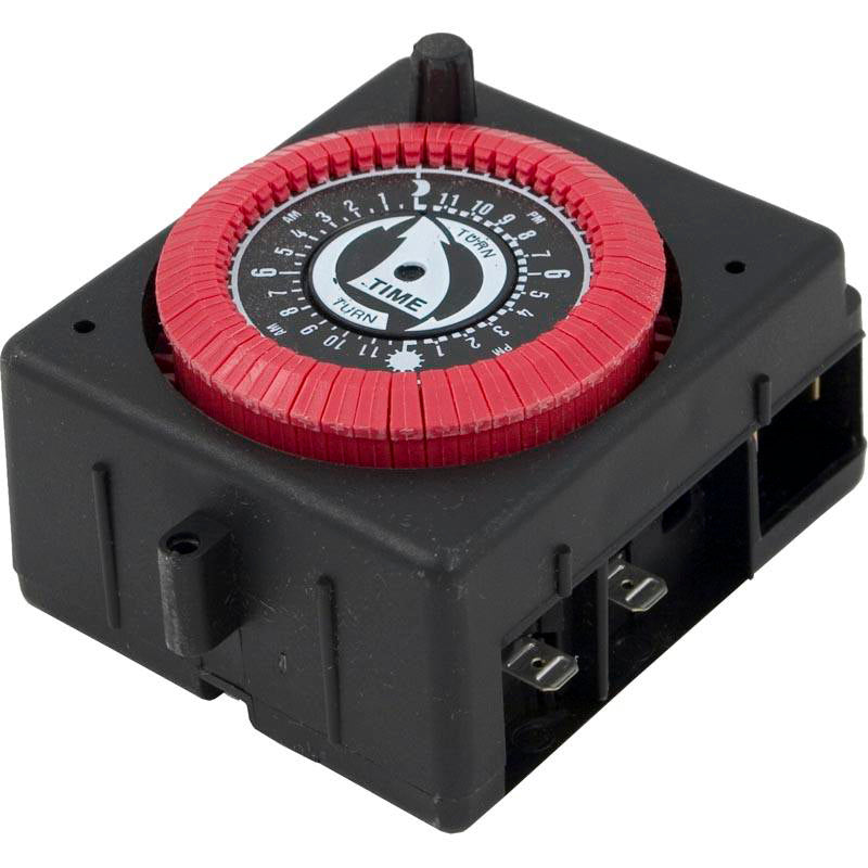 Intermatic PB913N66 PB N 24-Hour Mechanical Panel Mount Timer, Manual Override, 48 Trippers, 120V
