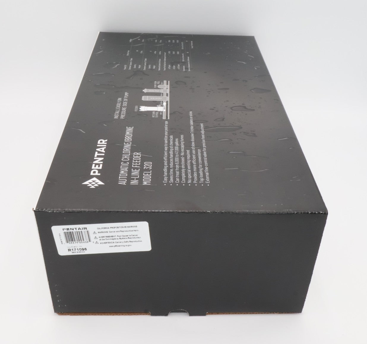Pentair Rainbow 320 Inline Chlorine/Bromine Tablet Feeder | R171096