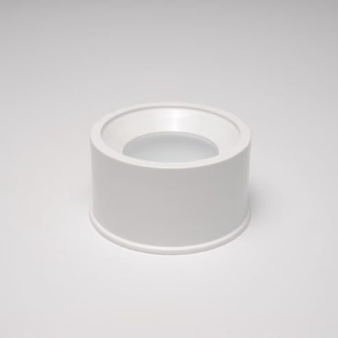 Reducing Bushing, 3 x 2-1/2" Spigot x Slip White PVC Schedule 40  437339