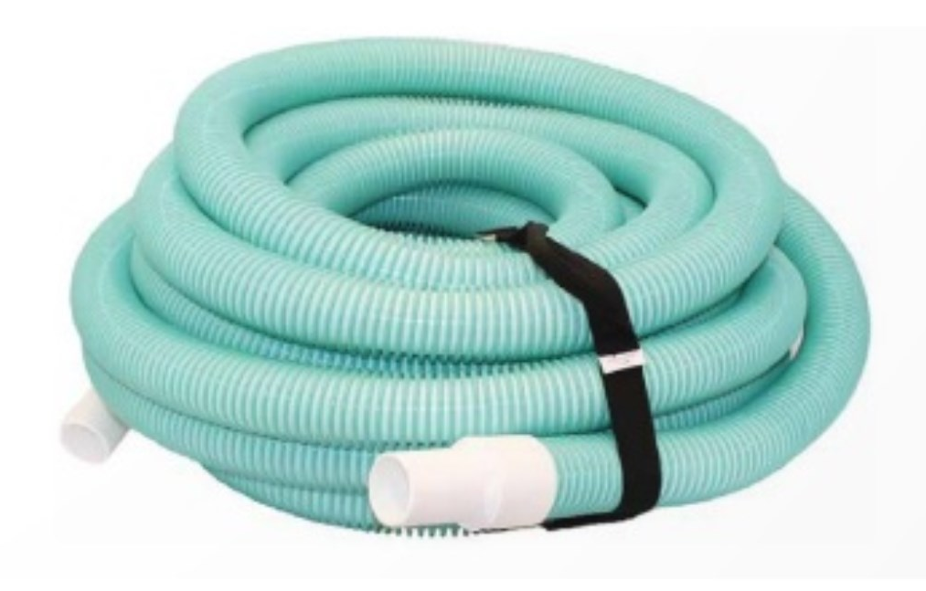 Super-Pro 1-1/2" x 50' Two Stationary Cuff Professional Vacuum Hose VP762112050PCOB2