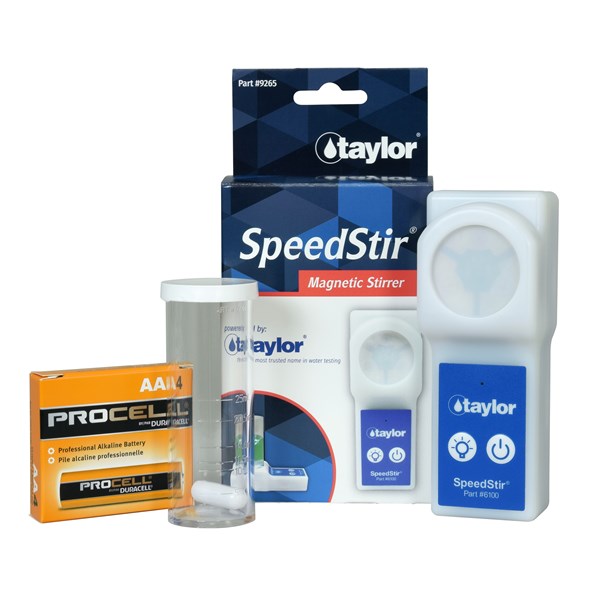 Taylor SpeedStir® 9265 SpeedStir® Start-Up Pack with Sample Tube/Magnetic Stirring Bar and Batteries