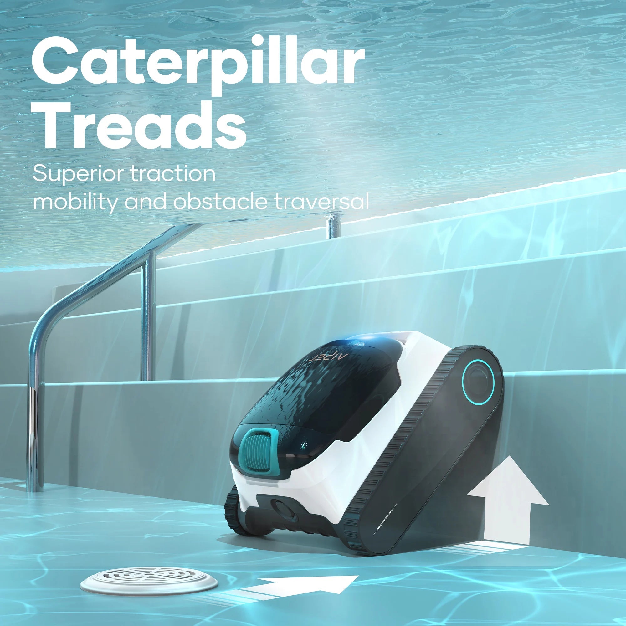 Aiper Scuba N1 Cordless Robotic Pool Cleaner 860010418369 - Robotic Cleaner - img - 6