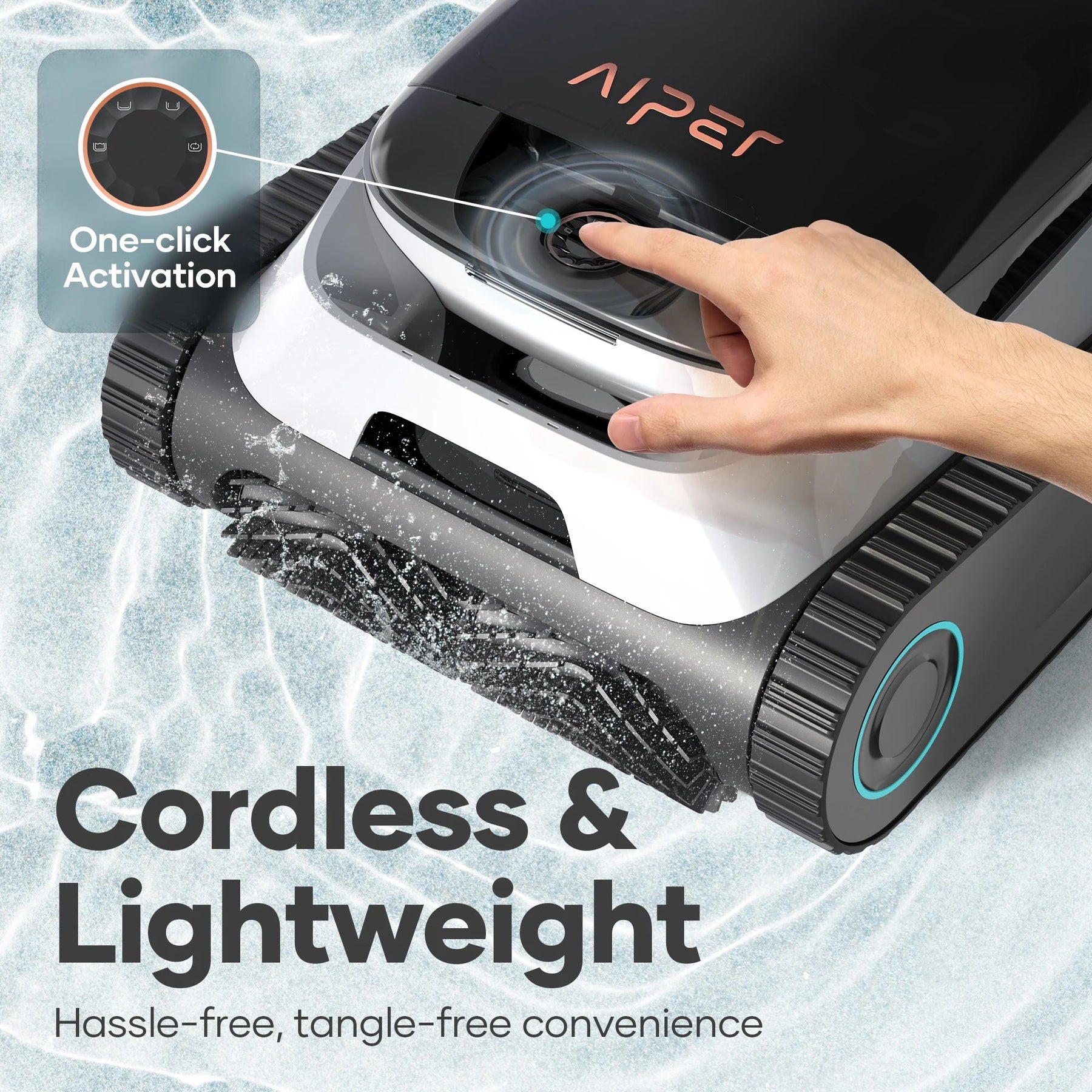 Aiper Scuba N1 Cordless Robotic Pool Cleaner 860010418369 - Robotic Cleaner - img - 9