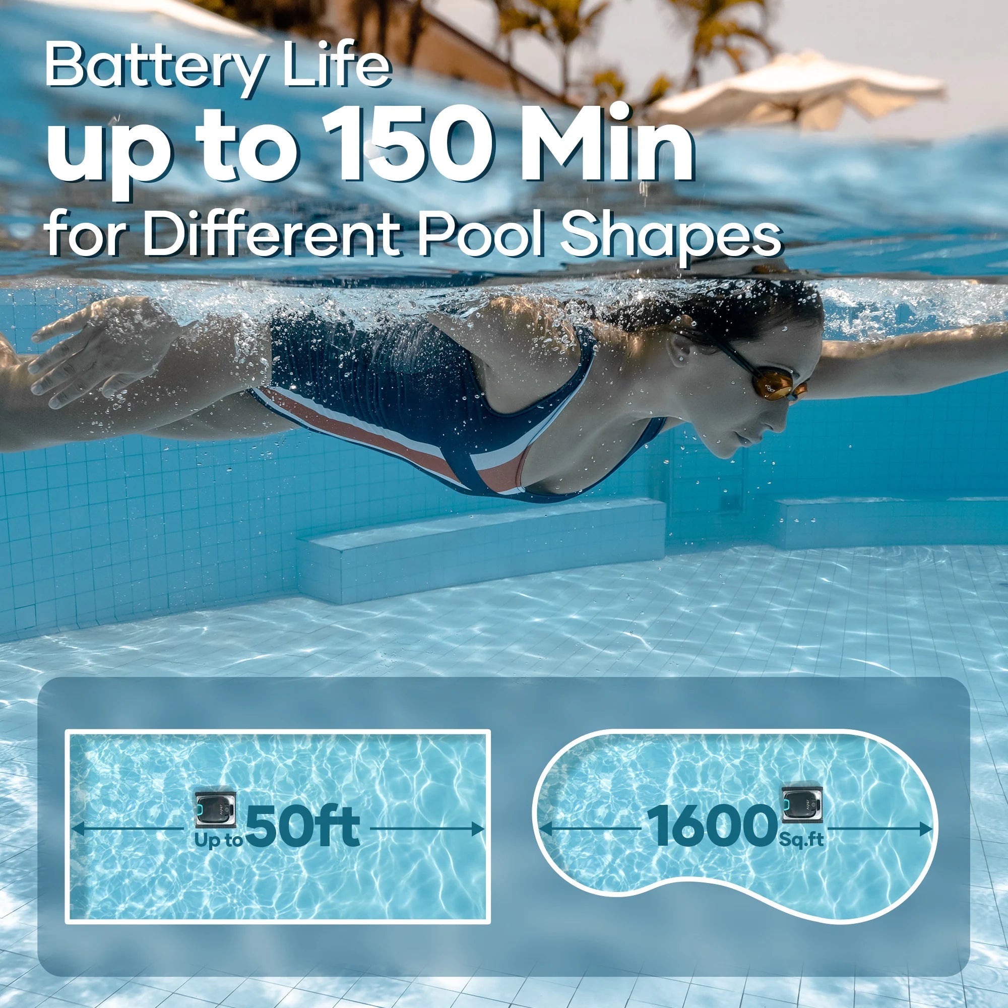 Aiper Scuba N1 Cordless Robotic Pool Cleaner 860010418369 - Robotic Cleaner - img - 7