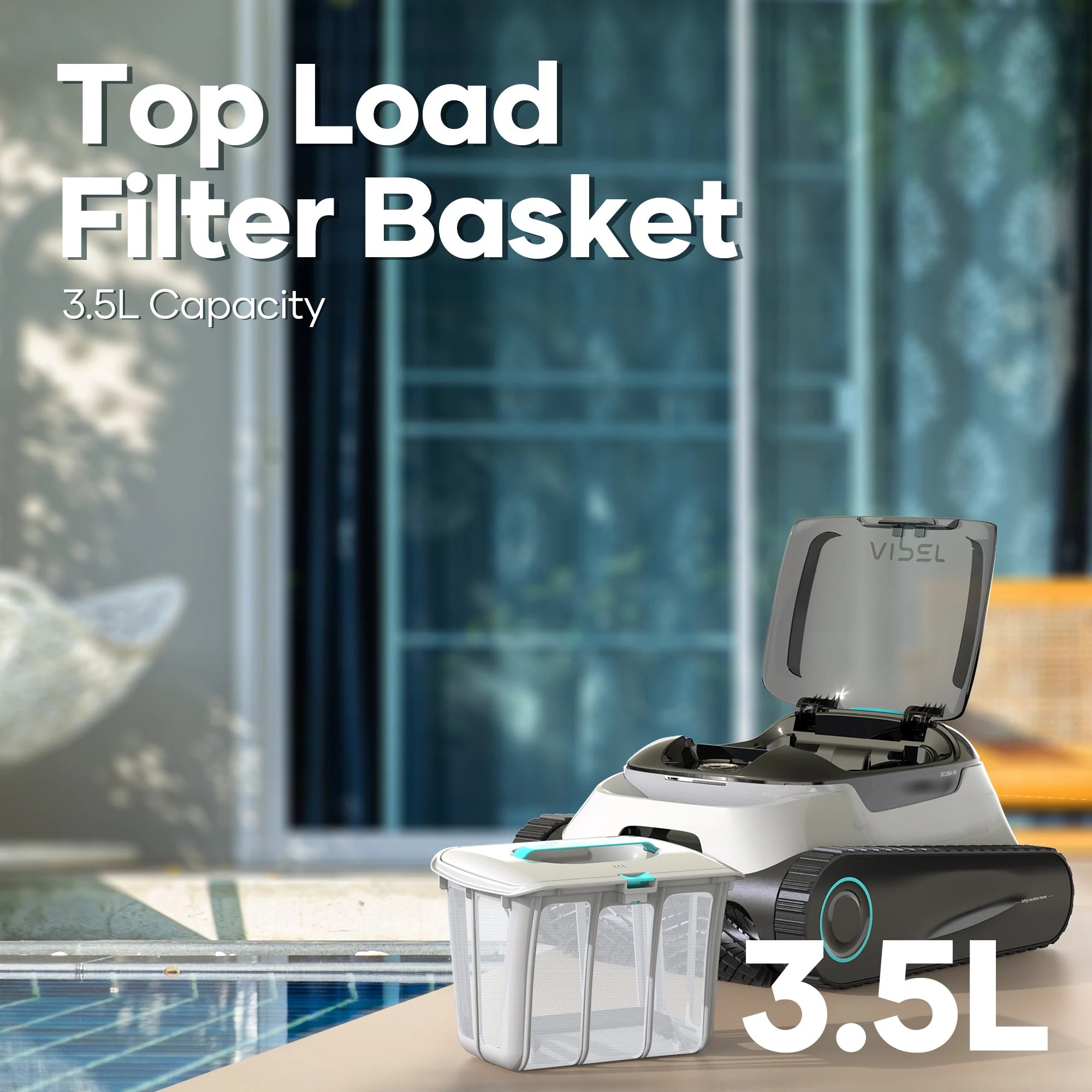 Aiper Scuba N1 Cordless Robotic Pool Cleaner 860010418369 - Robotic Cleaner - img - 4