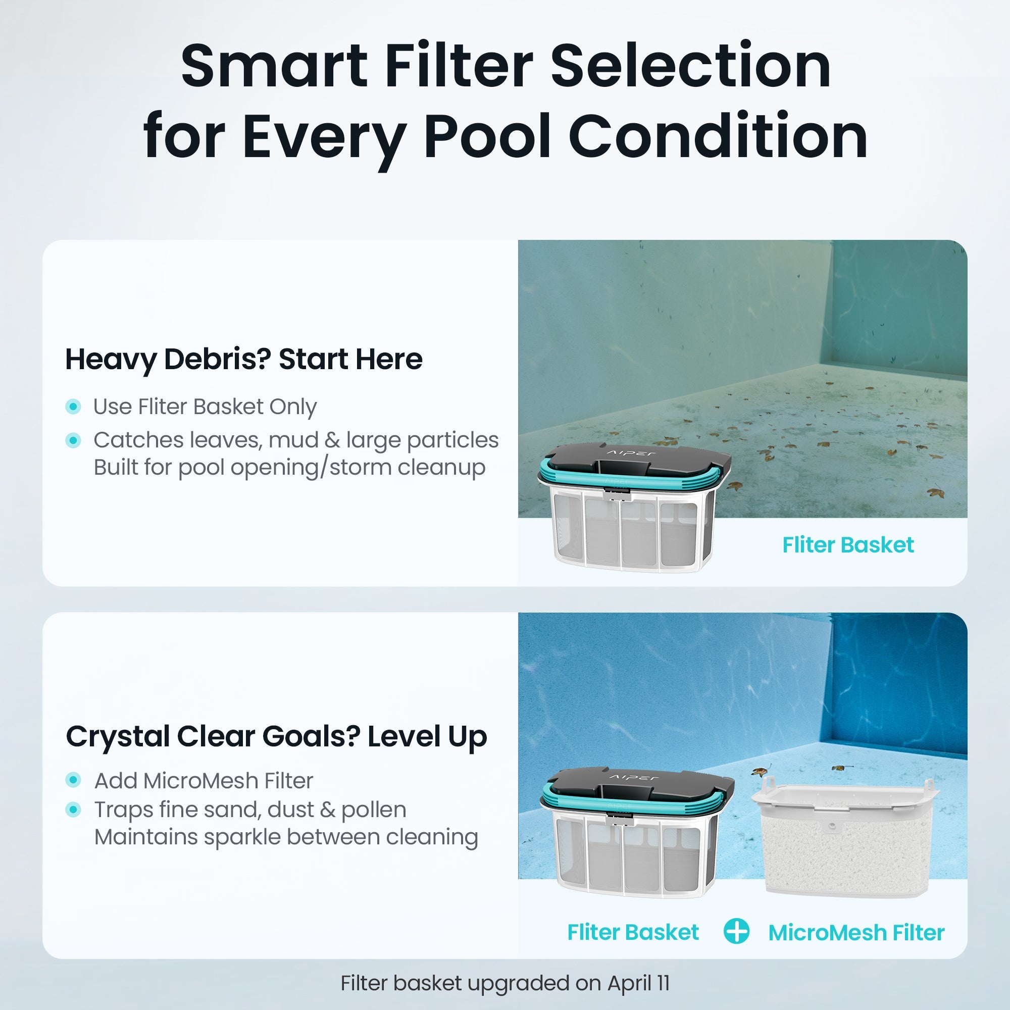 Aiper Scuba N1 Max Cordless Robotic Pool Cleaner 850075054046 - Robotic Cleaner - img - 7