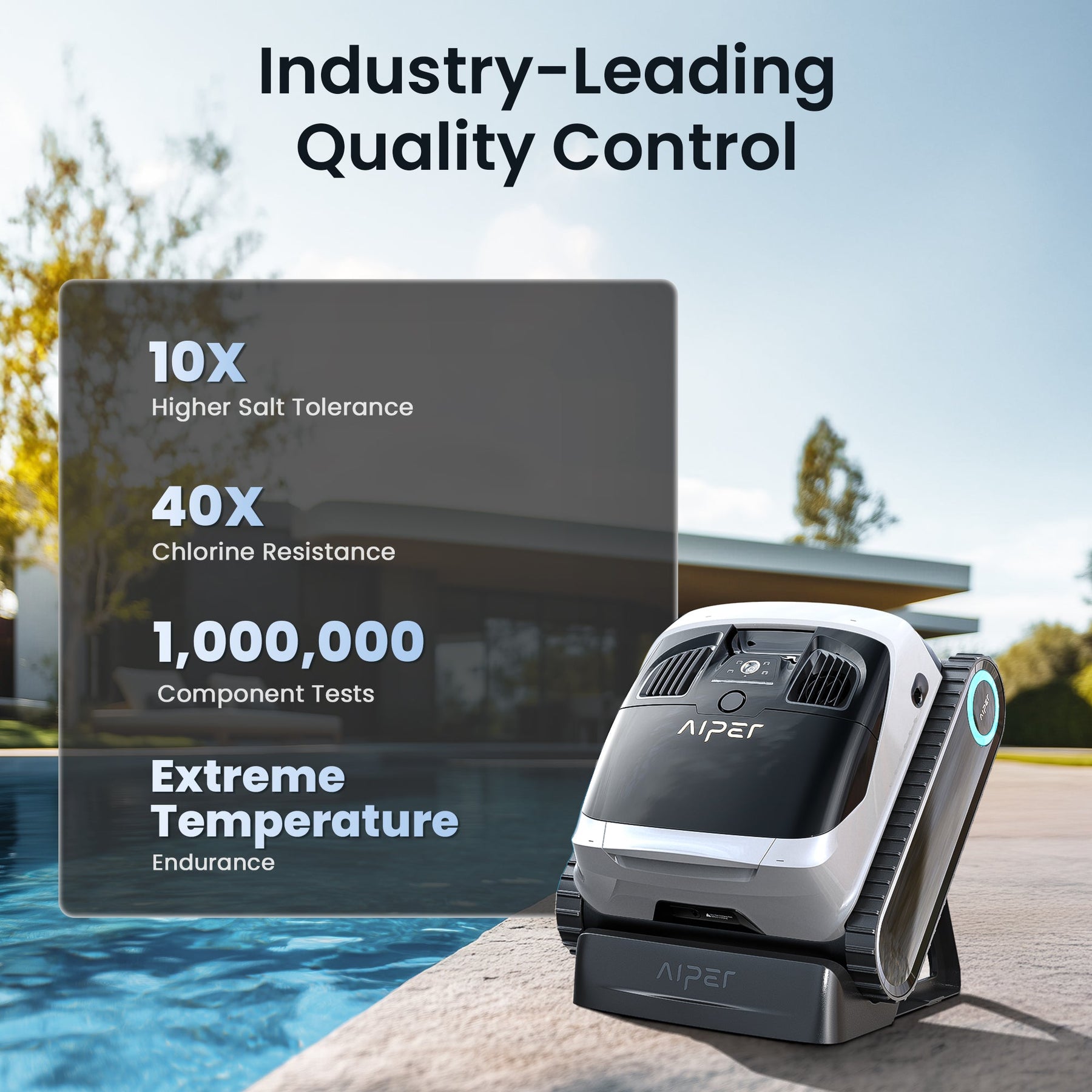 Aiper Scuba N1 Max Cordless Robotic Pool Cleaner 850075054046 - Robotic Cleaner - img - 9