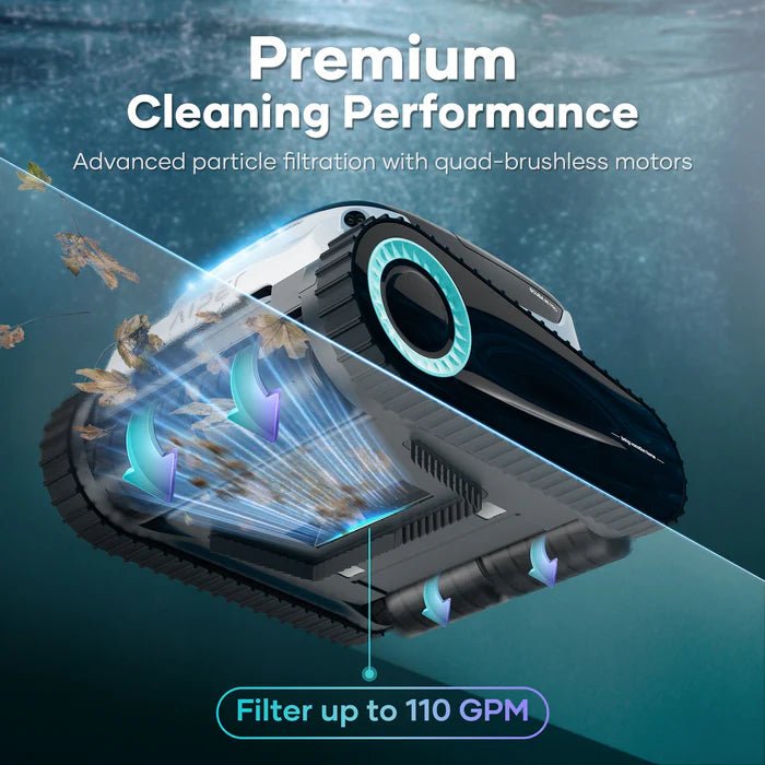 Aiper Scuba N1 Pro Cordless Robotic Pool Cleaner 860010418376 - Robotic Cleaner - img - 4