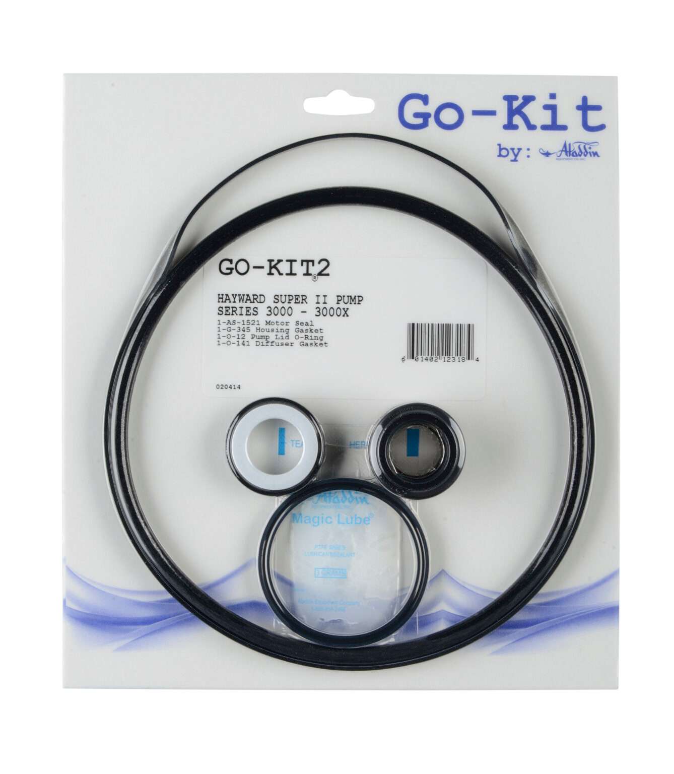 Aladdin Go Kit for Hayward Super II Pump 3000 Series | GO - KIT2 - Pump Parts - img - 1