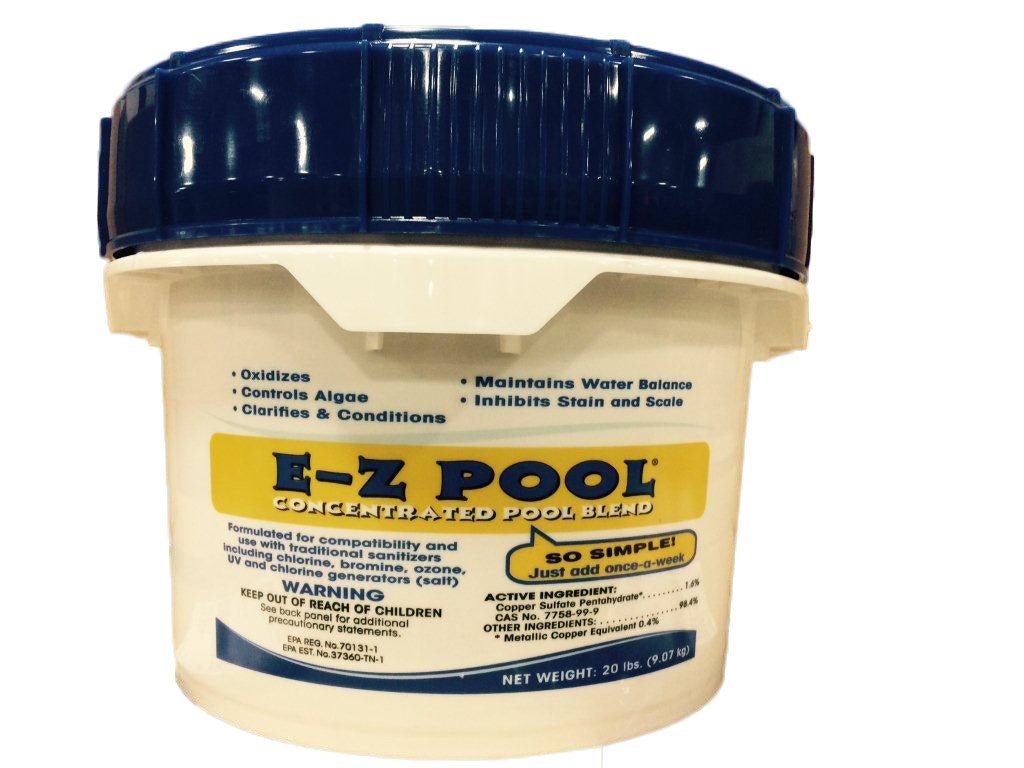 API E-Z Pool 20 lb Pail Concentrated Pool Blend EZP10 - Chems - img-1