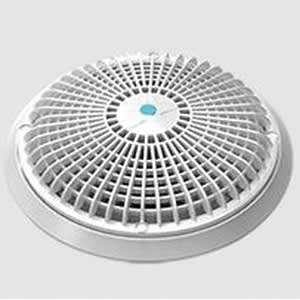 AquaStar 10" Round Star Sumpless Suction Outlet Cover, White | A10RCFR101 - Drains - img - 1