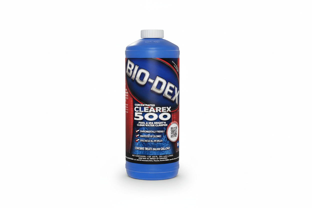 Bio - Dex Clearex 500 Clarifier, 32 oz Bottle | CX532 - Chems - img - 1