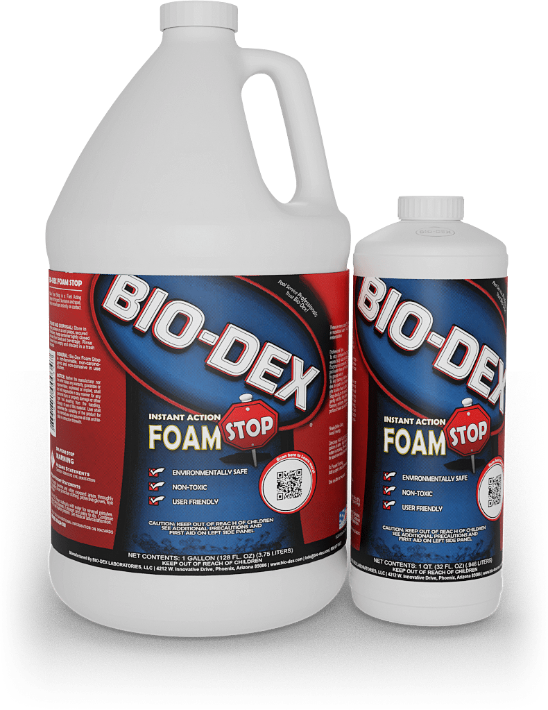 Bio - Dex Spa Foam Stop Anti - Foam 1 gal Bottle | SFS04 - Chems - img - 1