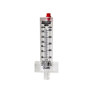 Blue - White F300 Flowmeter for 6" PVC Pipe | F30600P - Miscellaneous - img - 1