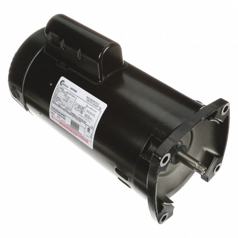 Century Pool Pump Motor 1.5HP 1 - Speed 1 Phase 60Hz 230/115V 56Y Frame | B2858 - Pool Pump Motors - img - 1