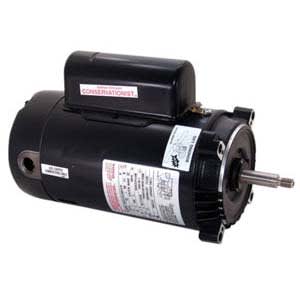 Century Pool Pump Motor, Threaded Shaft, 1HP 230V 56J | STS1102RV1 - Pool Pump Motors - img - 1