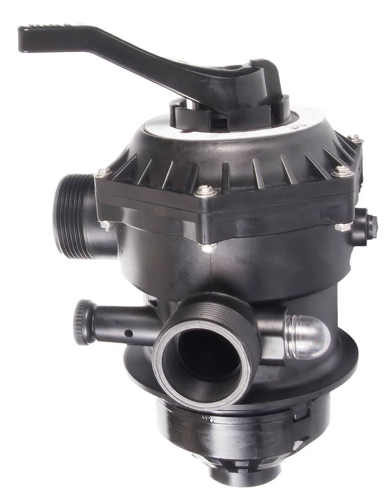 CMP 1.5" FPT Top Mount Multi - Port Valve for Pentair Sand Filter, Black | 27502 - 154 - 000 - Multiport Valve Parts - img - 1