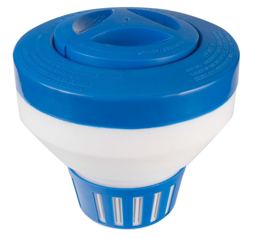 CMP Floating Chemical Dispenser For 3In Tablets | 58470 - 110 - 690 - Chlorine Floater - img - 1