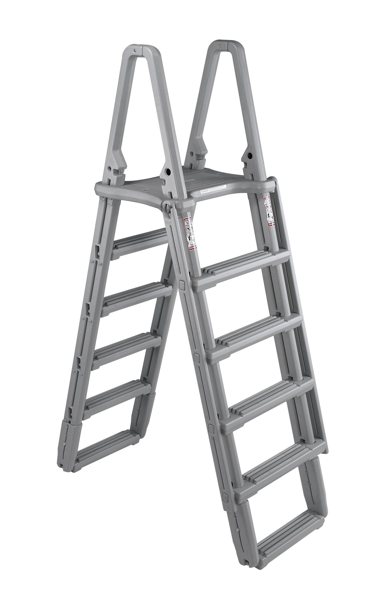 Confer Plastics Evolution A-Frame Ladder for 48"-54" Above Ground Pools 7100X - Pool Ladder - img-1