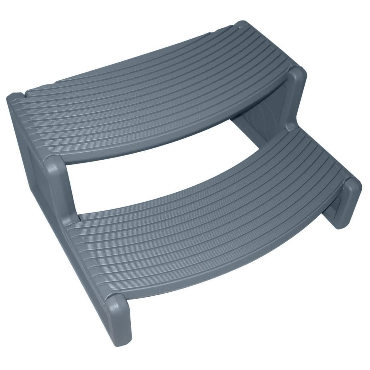 Confer Plastics Handi - Step Spa Steps, Charcoal Gray | HS2 - CG - Spa Steps - img - 1