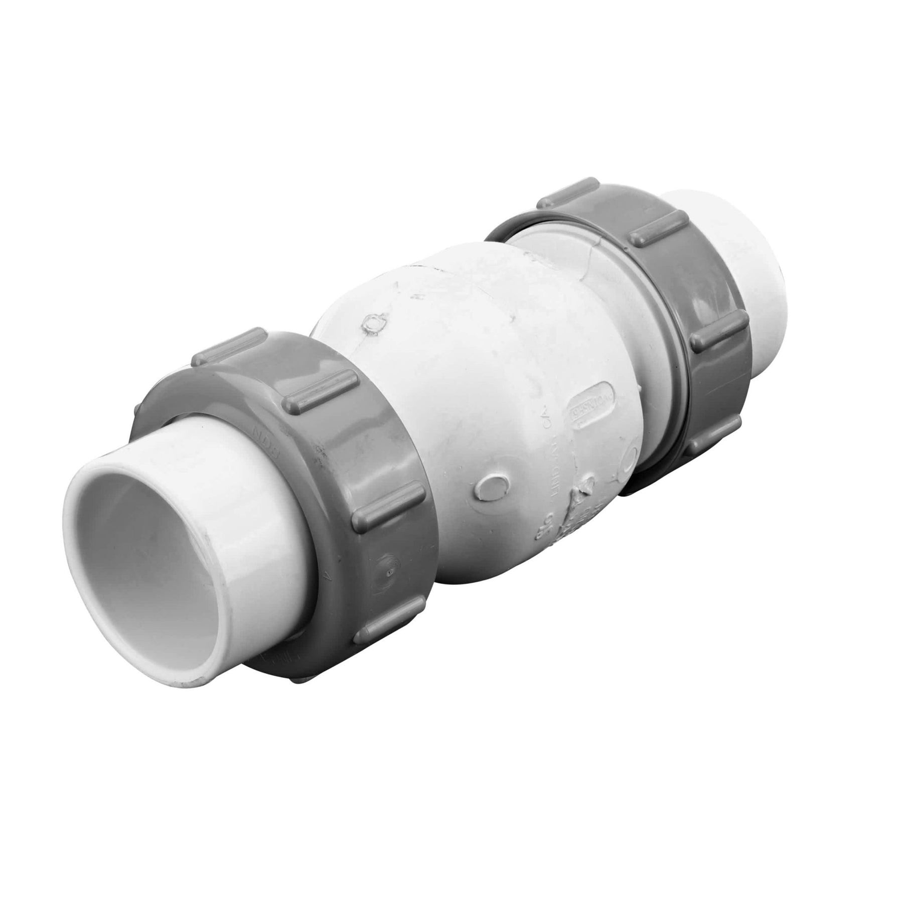 Flo Control True Union Spring Check Valve, 1 - 1/2" PVC | 1700 - 15 - Plumbing Valves - img - 1