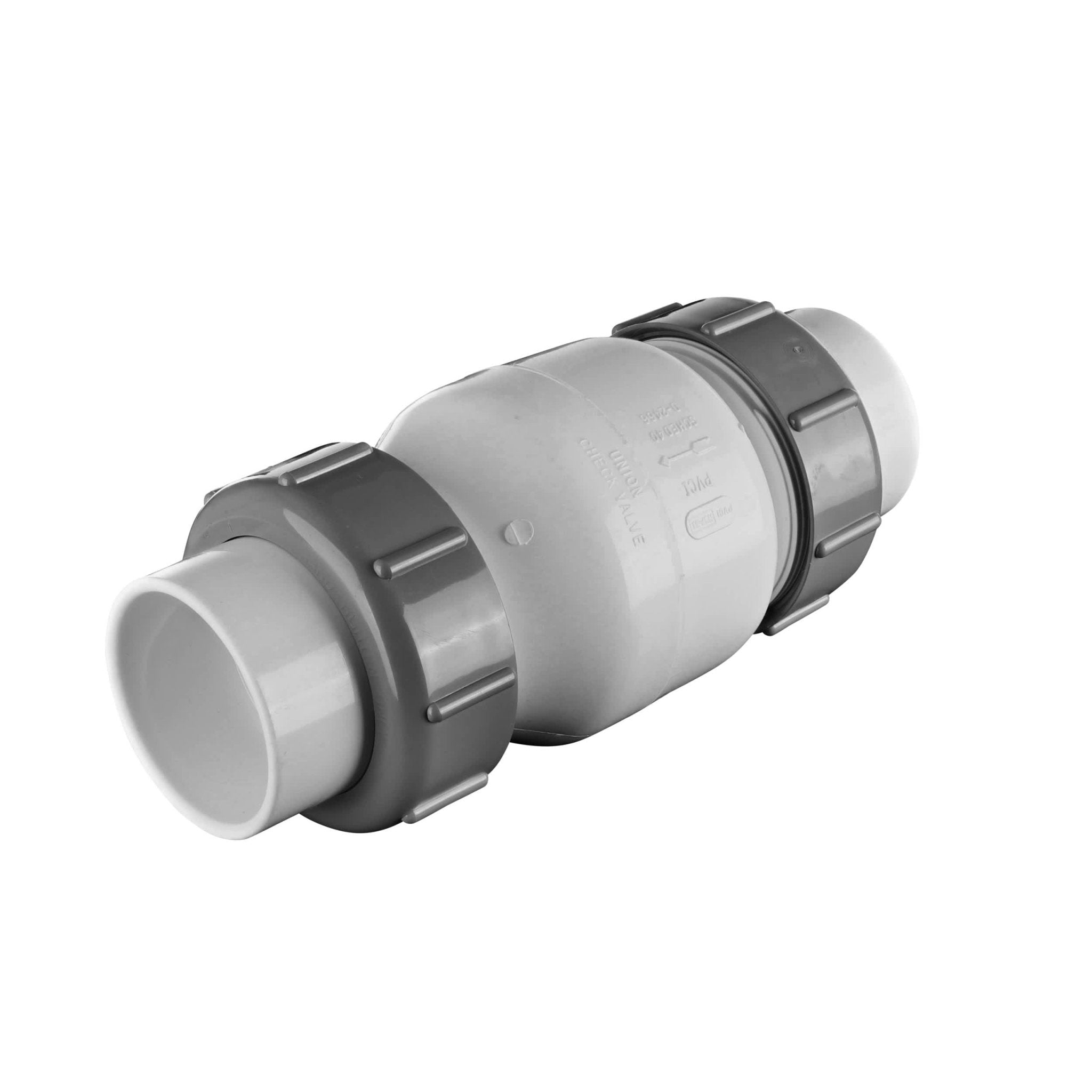 Flo Control True Union Spring Check Valve, 2" PVC | 1700 - 20 - Plumbing Valves - img - 1