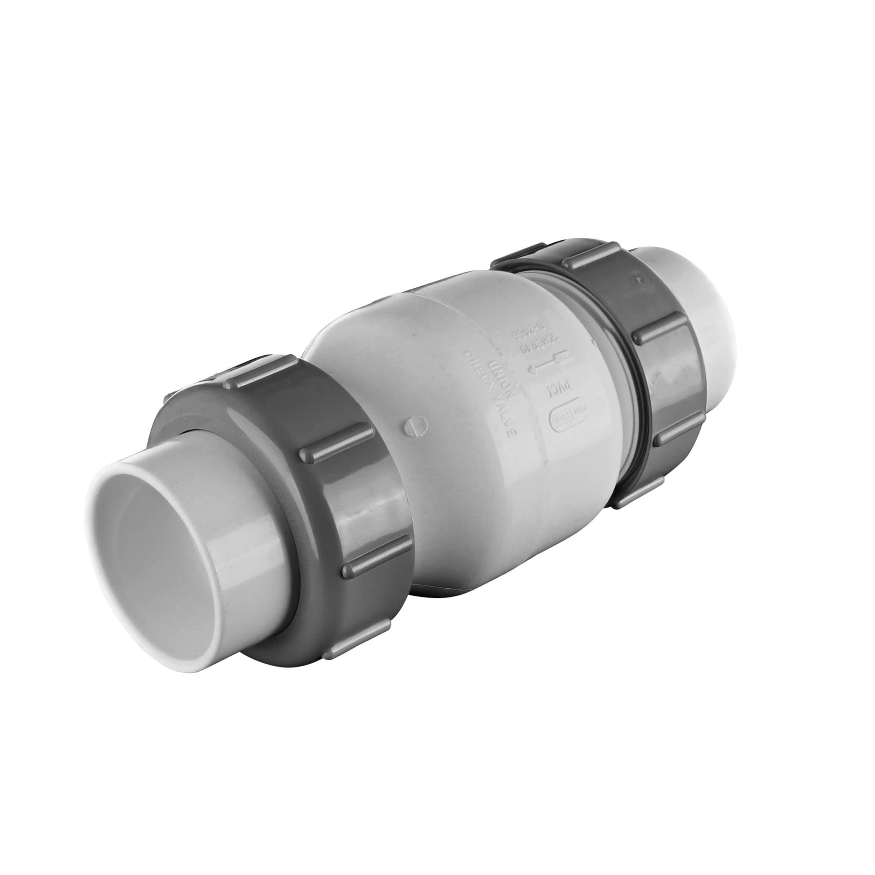 Flo Control True Union Spring Check Valve, 2" PVC | 1700 - 20 - Plumbing Valves - img - 1