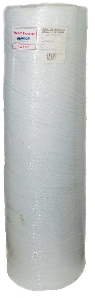 Gladon Waveless Wall Foam 1/8" x 48" x 100' | AG100 - Miscellaneous - img - 1