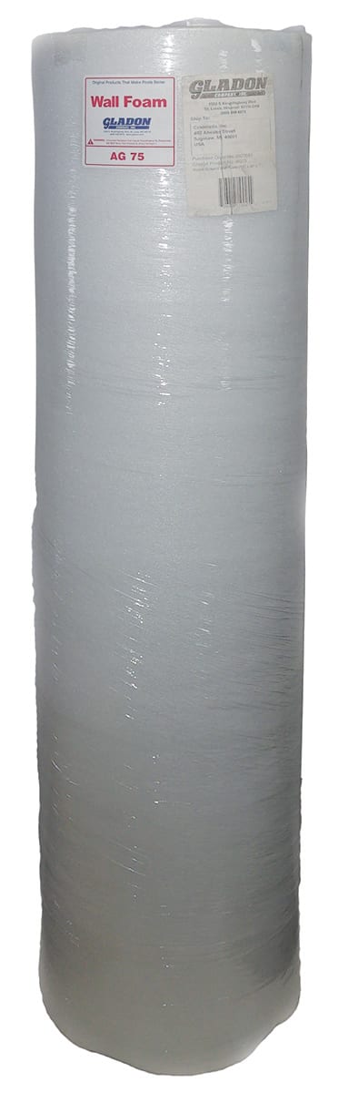 Gladon Waveless Wall Foam 1/8" x 48" x 75' | AG75 - Miscellaneous - img - 1