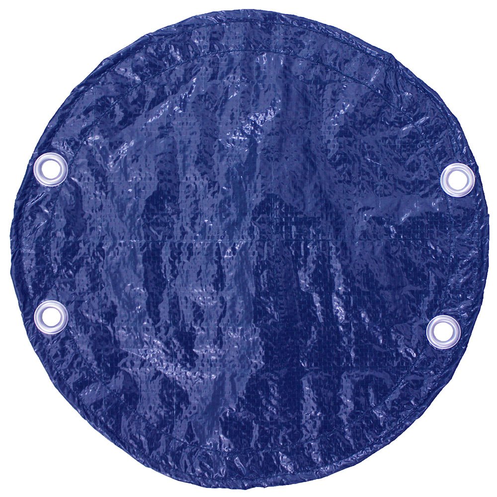 GPC Winter Covers 28' Blue/Black Round Solid Royal Winter Pool Cover for 24' Above Ground Pool 7728AGBLB - Pool Cover - img-1