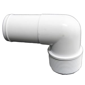 Hayward 1 - 1/2" Elbow Hose Adapter | SPX1105Z3 - Pool Filter Parts - img - 1