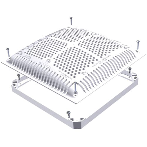 Hayward 12" x 12" High Flow Grate w/ Inner Frame | WGX1032BHF2 - Drains - img - 1