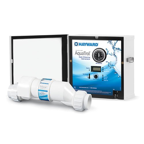 Hayward AquaTrol Salt Chlorination System w/ GLX - CELL - 5 Salt Cell, Jet Fittings, TL | W3AQ - TROL - RJ - TL - Salt Chlorine Generation - img - 1