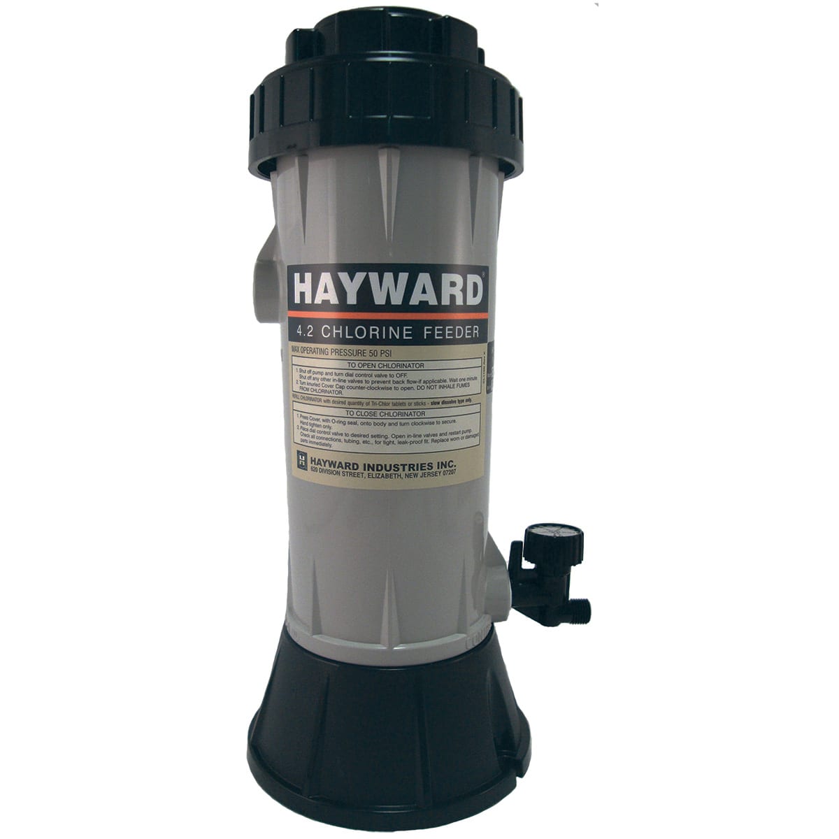 Hayward Automatic Chlorinator, Off - Line, 1.5" FIP, 4.2 lb Capacity | CL110 - Hayward - img - 1