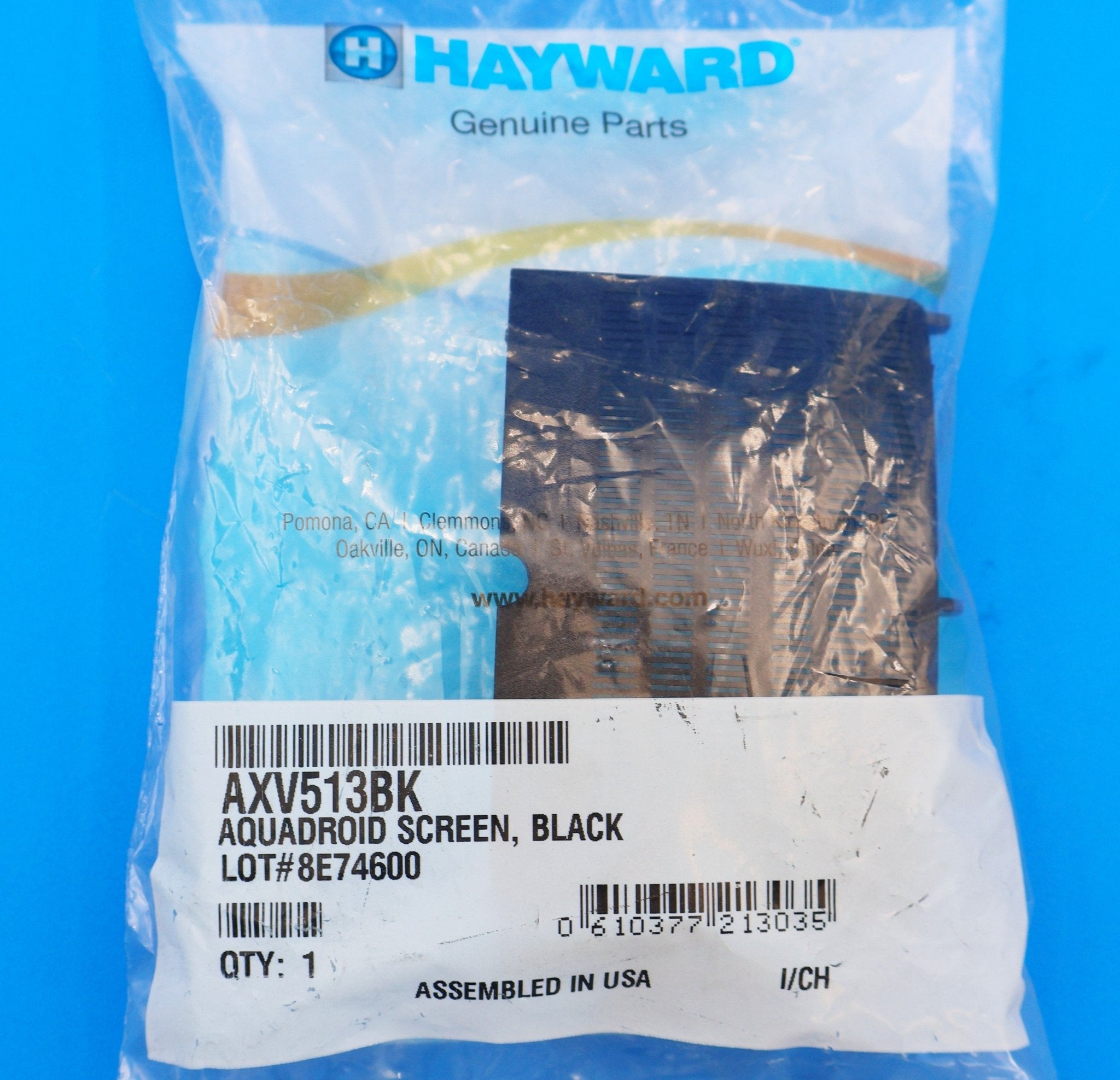 Hayward Black Screen - AquaBug, Penguin, and Wanda the Whale AXV513BK - Cleaner Parts - img - 5