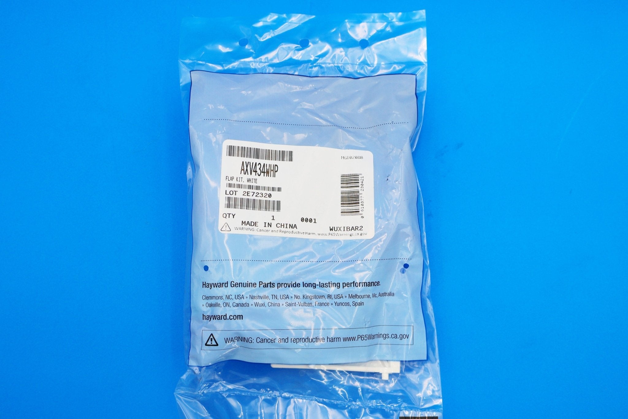 Hayward Flap Kit, White | AXV434WHP - Cleaner Parts - img - 6