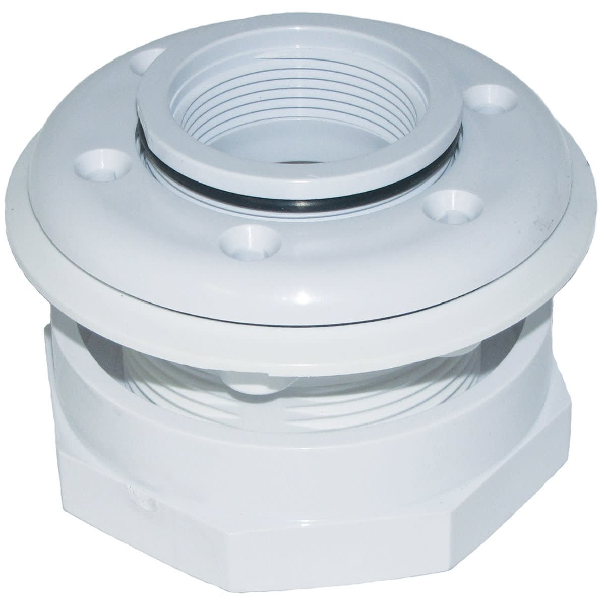 Hayward Inlet Return Fitting, 2" Socket, White, Vinyl | SP1408S2 - Miscellaneous - img - 1