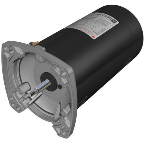 Hayward Max - Flo Threaded Shaft Full - Rated Motor 1HP | SPX2707Z1M - Pool Pump Motors - img - 1