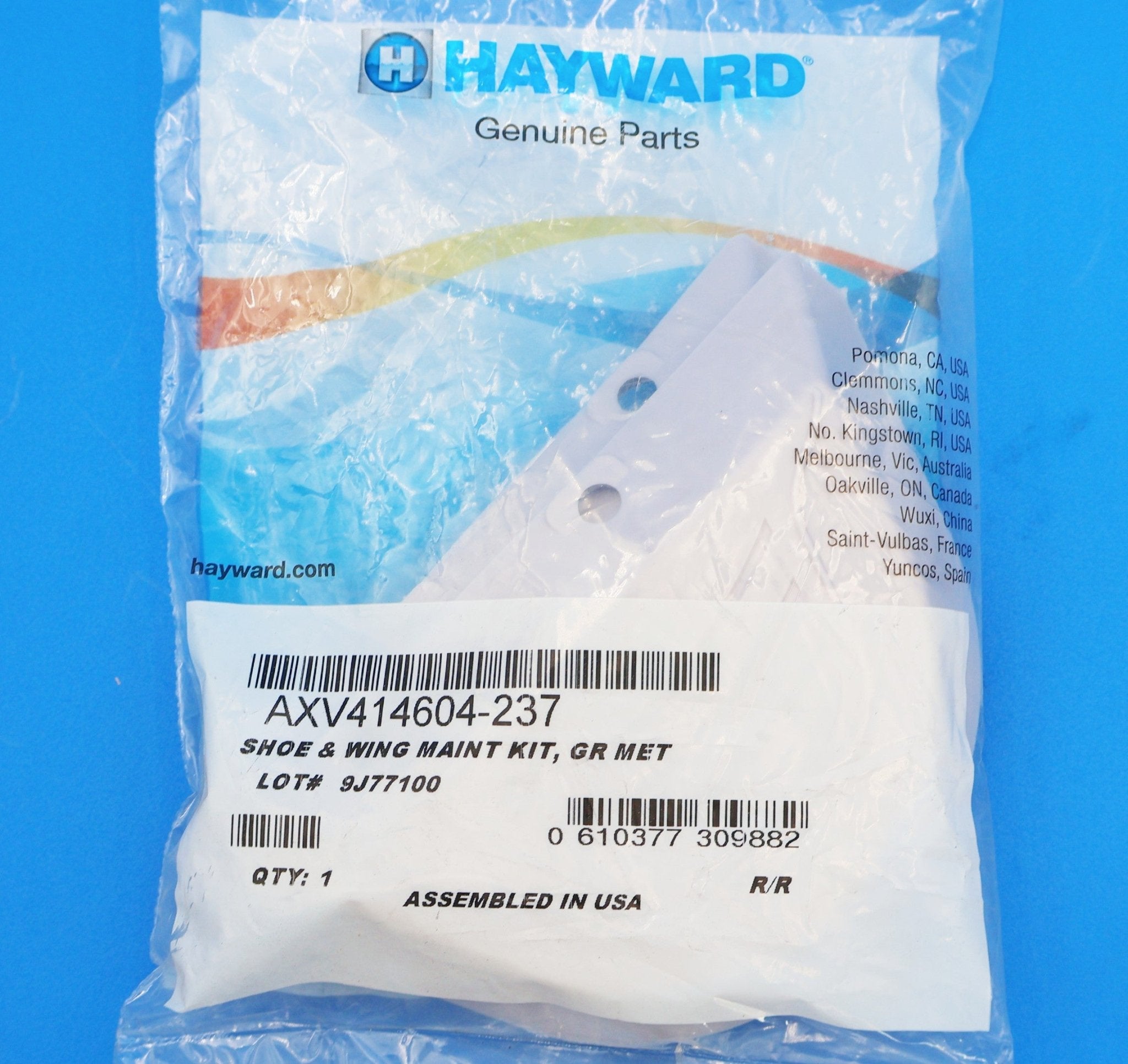 Hayward Navigator Shoe and Wing Maintenance Kit AXV414604 - 237 - Cleaner Parts - img - 3