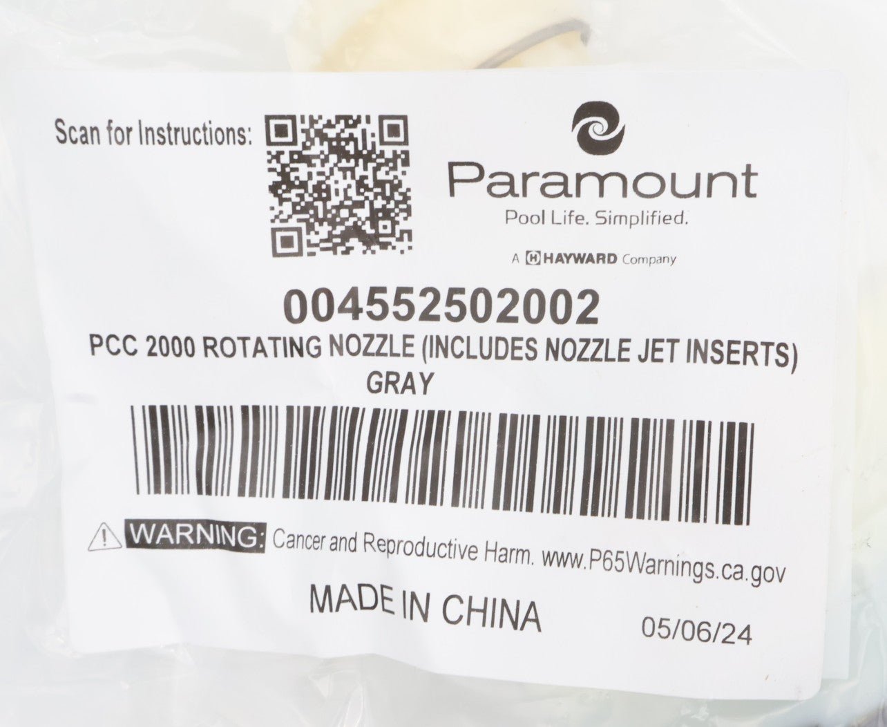 Hayward PCC2000 Rotating Nozzle Grey 004 - 552 - 5020 - 02 - Pop - Up Heads - img - 6