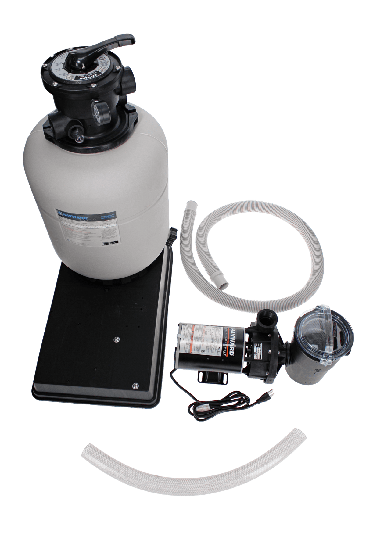Hayward ProSeries 16" Sand Filter System w/ 1 HP Power - Flo LX Pump | W3S166T1580S - Hayward - img - 1