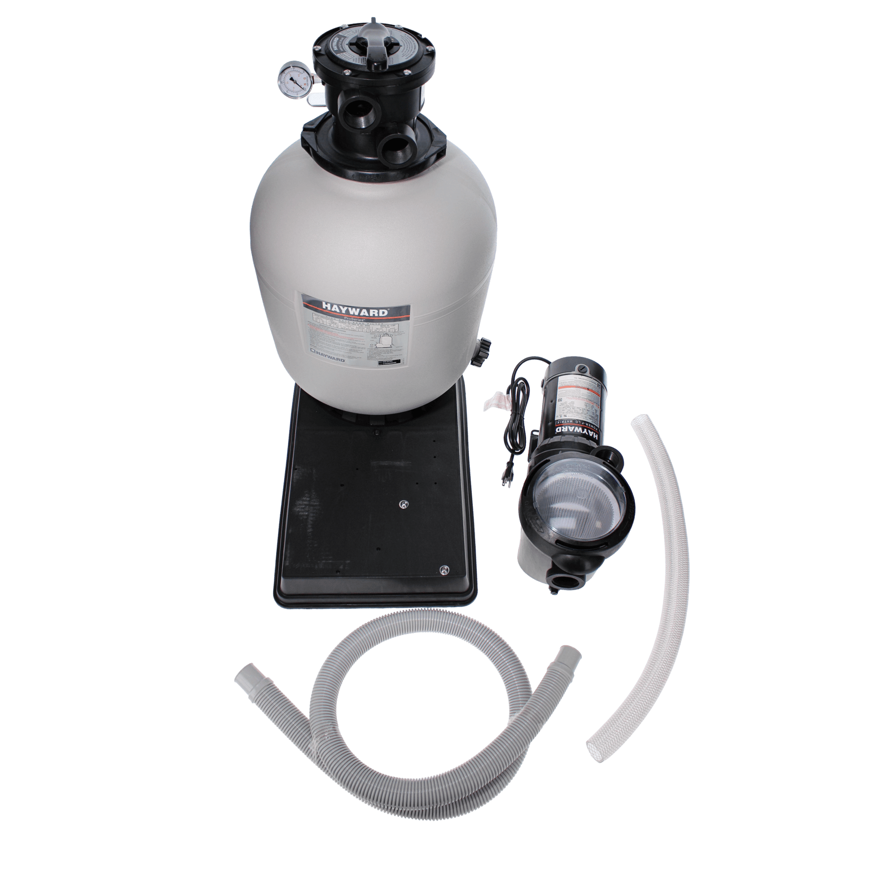 Hayward ProSeries 18" Sand Filter System w/ Valve & 1 HP Power - Flo Matrix Pump | W3S180T92S - Hayward - img - 1