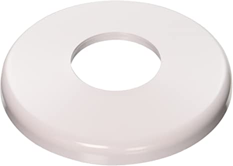 Hayward Round Escutcheon Plate, Plastic, White | SP1041 - Handrails - img - 1