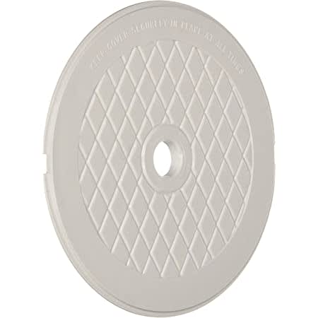 Hayward Skimmer Cover, Round, White | SPX1096B - Skimmer Parts - img - 1