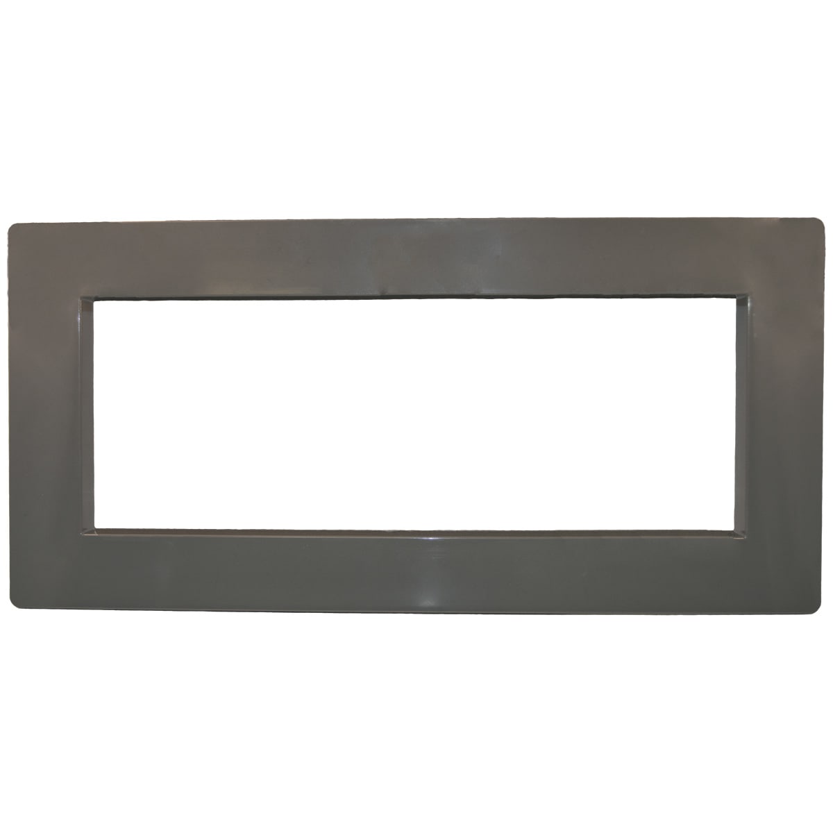 Hayward Skimmer Snap - On Face Plate Cover, Dark Gray, Vinyl/Fiberglass | SP1085FDGR - Skimmer Parts - img - 1