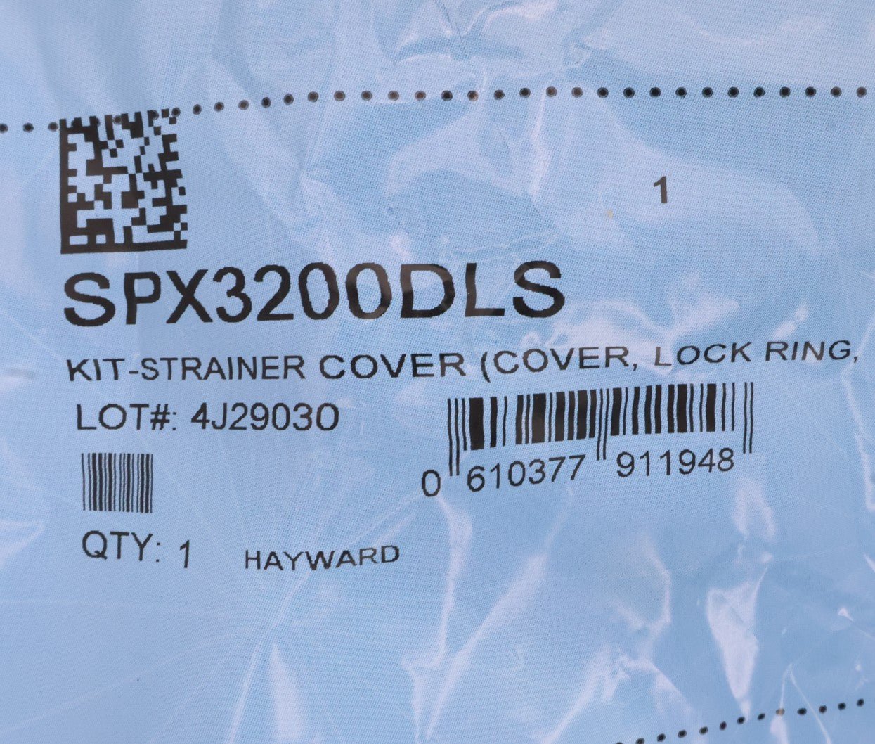 Hayward TriStar Strainer Cover Kit SPX3200DLS - Pump Parts - img - 5