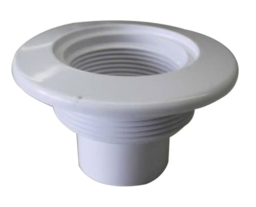 Hayward Vacuum Insider Fitting, 1 - 1/2" FIP x 1 - 1/2" Slip, White, Concrete | SP1022INS - Cleaner Parts - img - 1
