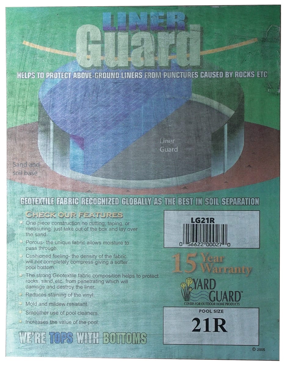 Hinspergers 21' Round Premium Floor Padding | LG21R - Pool Cover - img - 1