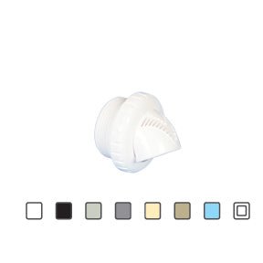 Infusion Pool Products 1.5" White Venturi Threaded Inlet Return Fitting VRFTHWH - Plumbing - img-1